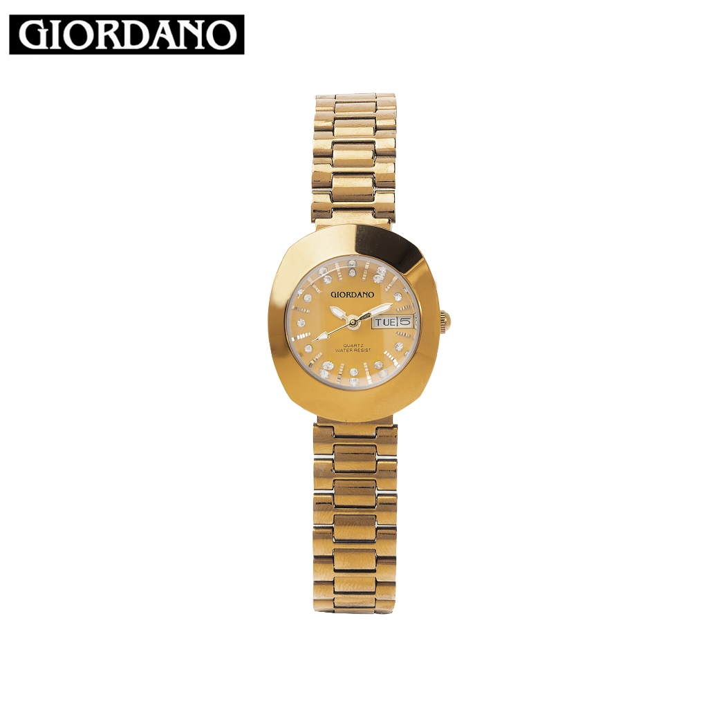 Giordano Classic All Stainless Steel Dark Gold Water Resistant Day Date Display Women Watch L4400 5253G G Shopee Malaysia