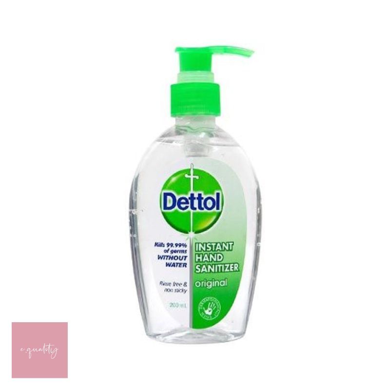 DETTOL ANTIBACTERIAL HAND SANITIZER ORIGINAL 200ML Shopee Malaysia