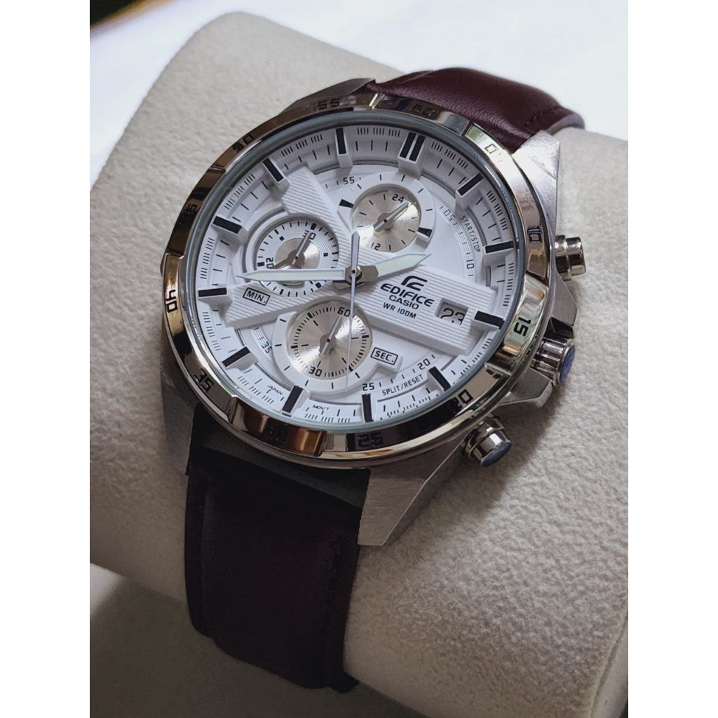 Casio Edifice EFR 556 Chronograph Stainless steel Watch For Men Shopee Malaysia