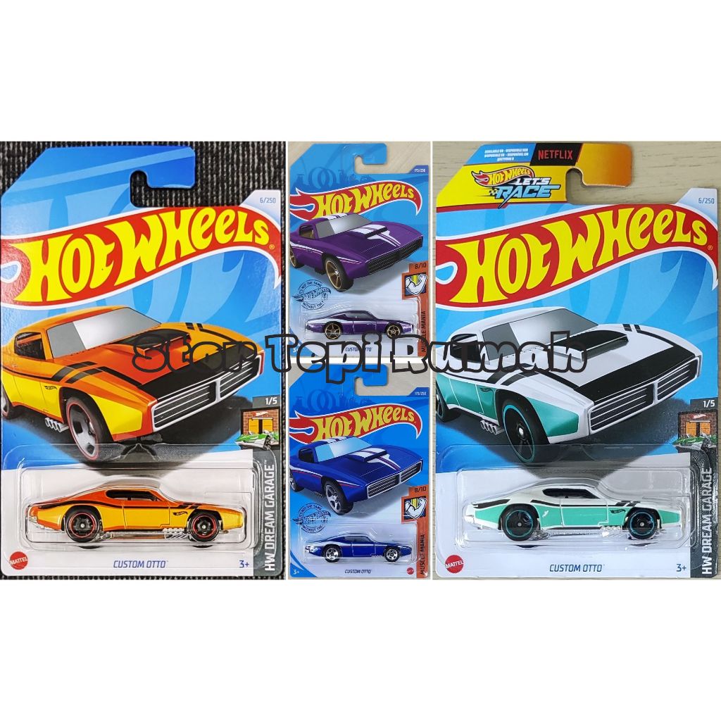 Hot Wheels Custom Otto Fantasy Dream Garage Muscle Mania