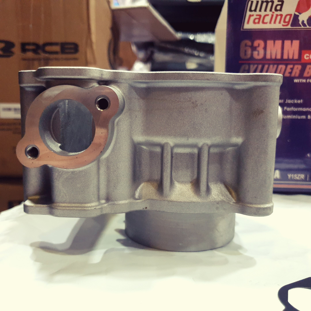UMA RACING 63MM CYLINDER CASTING BLOCK SET LC135 / Y15 V1 V2 WITH ...