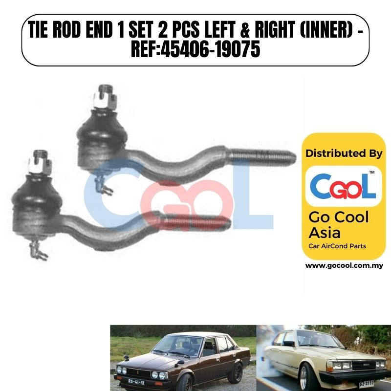 OEM TIE ROD END TOYOTA COROLLA KE30 KE70 CORONA TT132 (2PCS) | Shopee ...