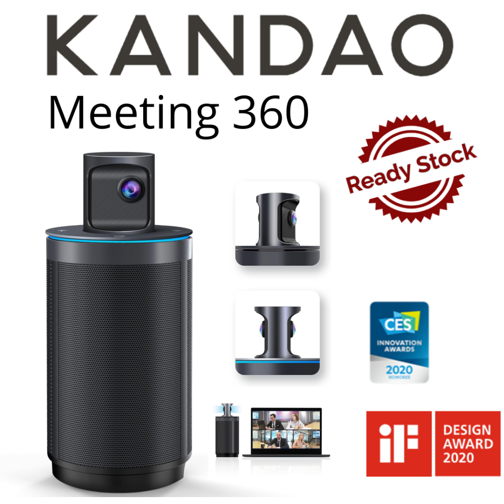 KanDao Meeting S - Videocamera 1080p Per Conferenze Con Android Integrato E Tracciamento AI