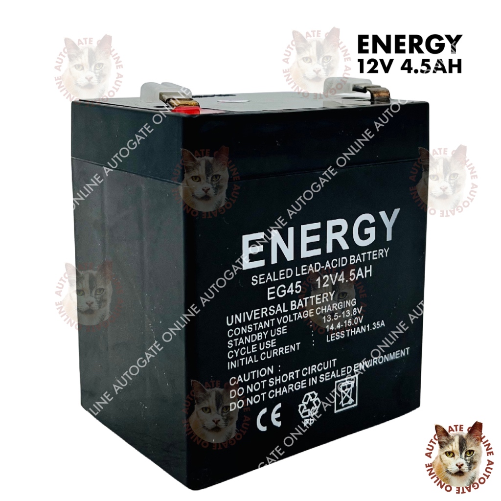 ENERGY 12V 4.5AH Back Up Battery Rechargeable Sealed Lead Acid Battery