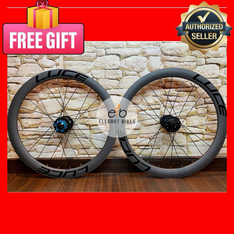 NEW LUCE 451 WHEELSET NOVATEC HUBS ALLOY WARRANTY ONE YEAR | Shopee ...