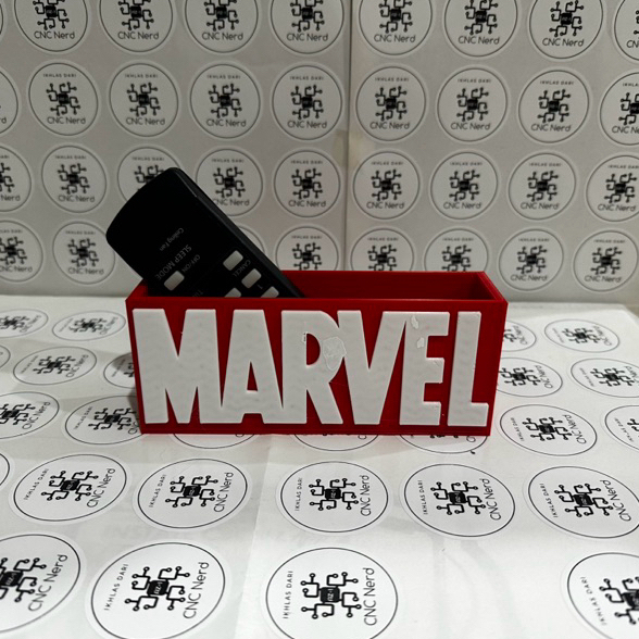 MARVEL Logo Remote/Stationery Desk Organizer | Shopee Malaysia