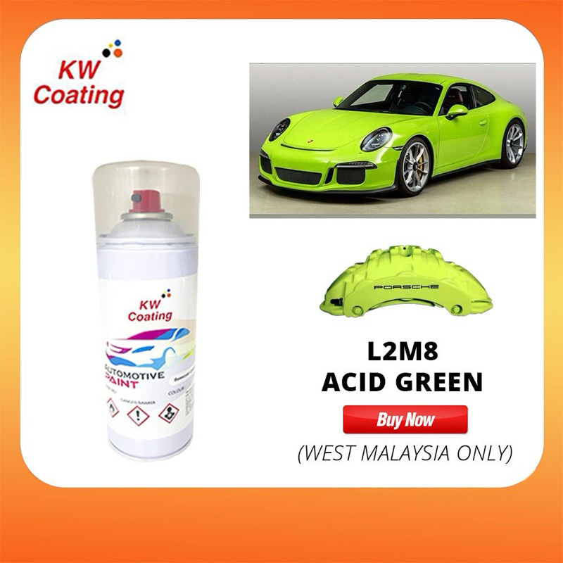 Jeremy Wright Porsche Acid Green is