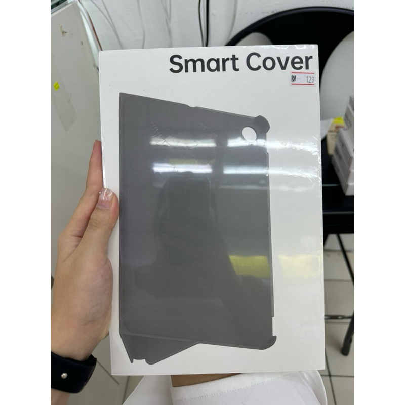 (Ready stock)ORIGINAL OPPO PAD AIR SMART COVER RPC3026 (GREY) Material PU +  PC + Fiber + Magnet