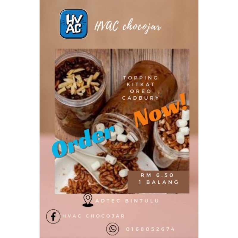 HVAC Chocojar Chocolate | Shopee Malaysia