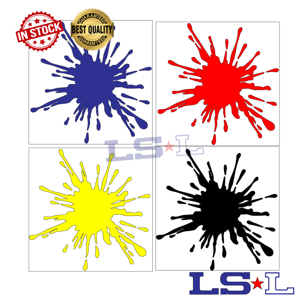 Sticker Water Splash Toyota Honda Nissan EVO Proton Perodua Myvi alza ...