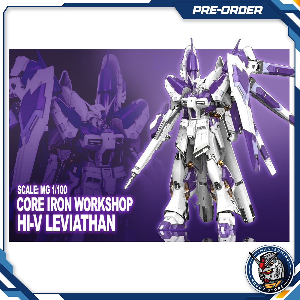 (Read Description) Core Iron Workshop MG 1/100 Hi-V Leviathan Model Kit ...