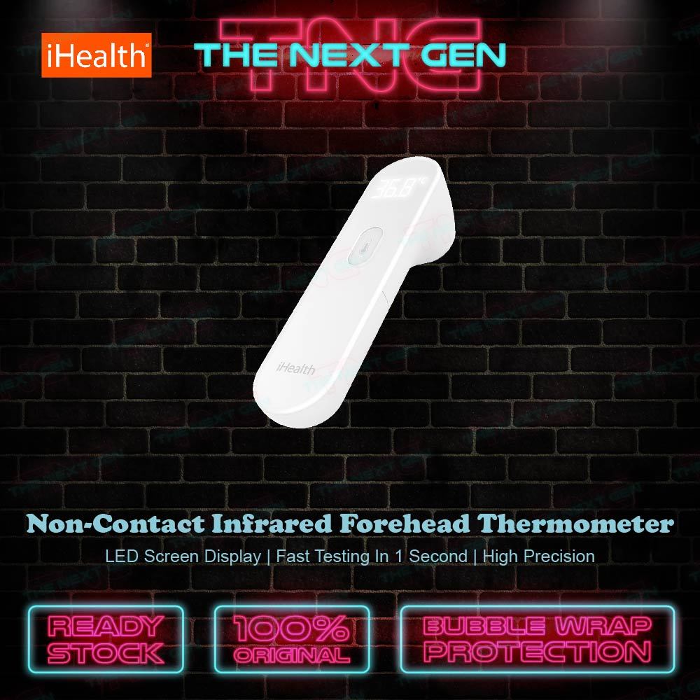 iHealth Non-Contact Infrared Forehead Thermometer PT3 (LED Screen, Fast ...