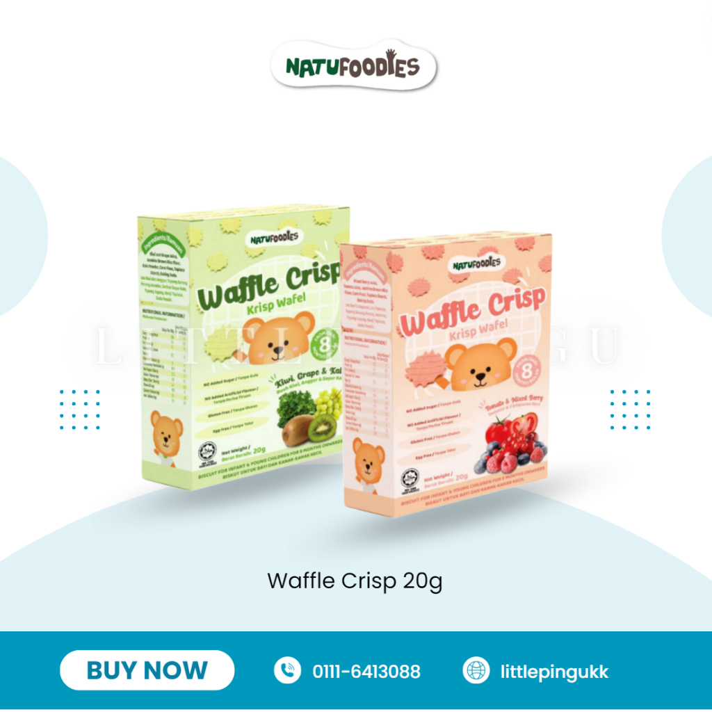 Natufoodies Waffle Crisp 20g | Shopee Malaysia