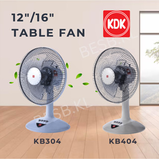 Kdk Kb Kb Table Fan Desktop Fan Kipas Meja Silver Blue Beige Flame Red Shopee