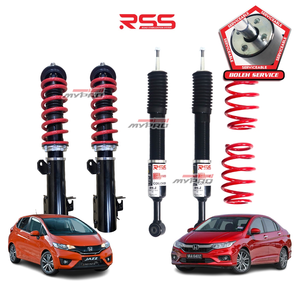 RSS Road Stabilization System Adjustable Absorber Suspension for Honda ...