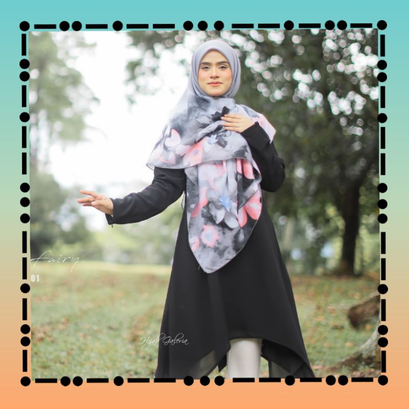 READYSTOCK HIJAB GALERIA SABELLA BIDANG 55 60 CHIFFON VOILE | Shopee ...