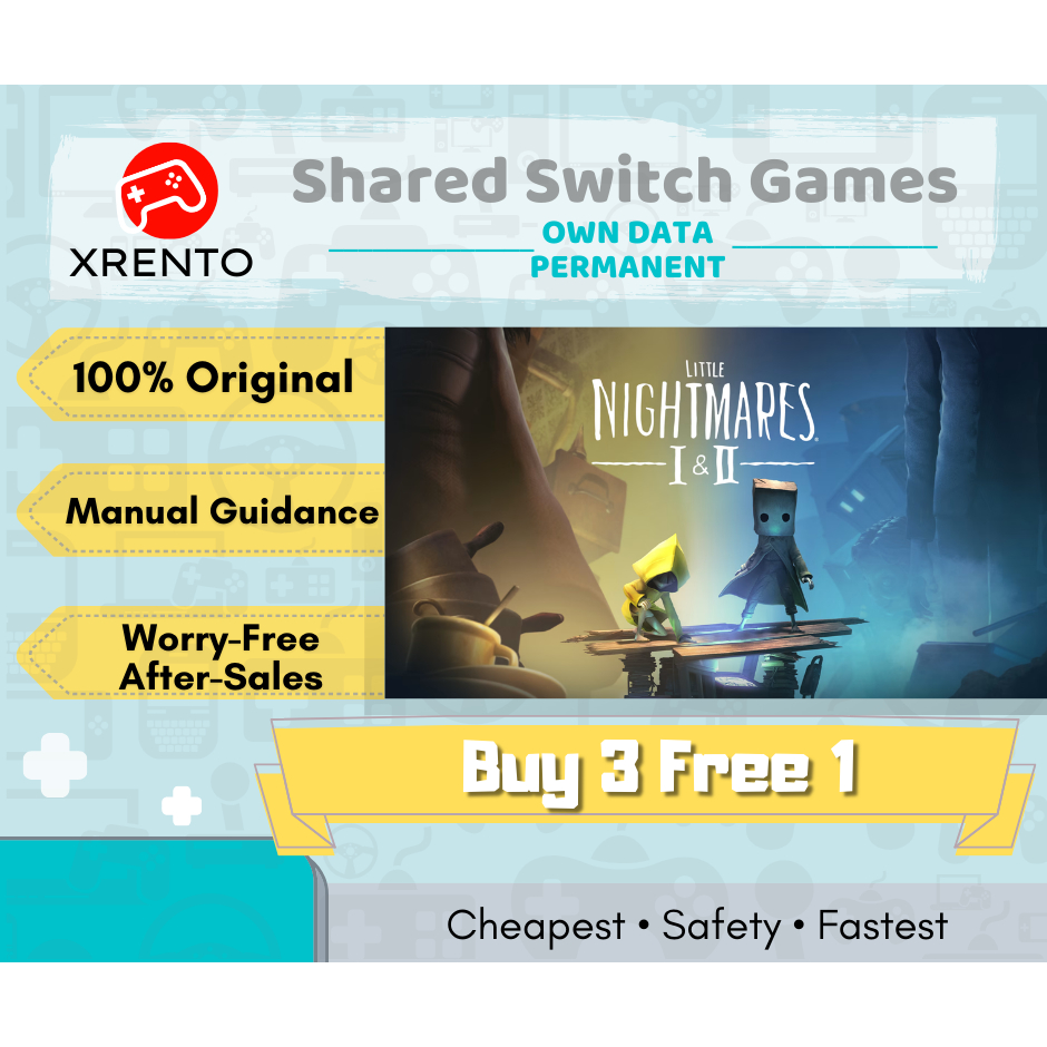 ⚡buy 2 Free 1⚡Nintendo Switch Games Digital Download Little NIghtmare 1 ...