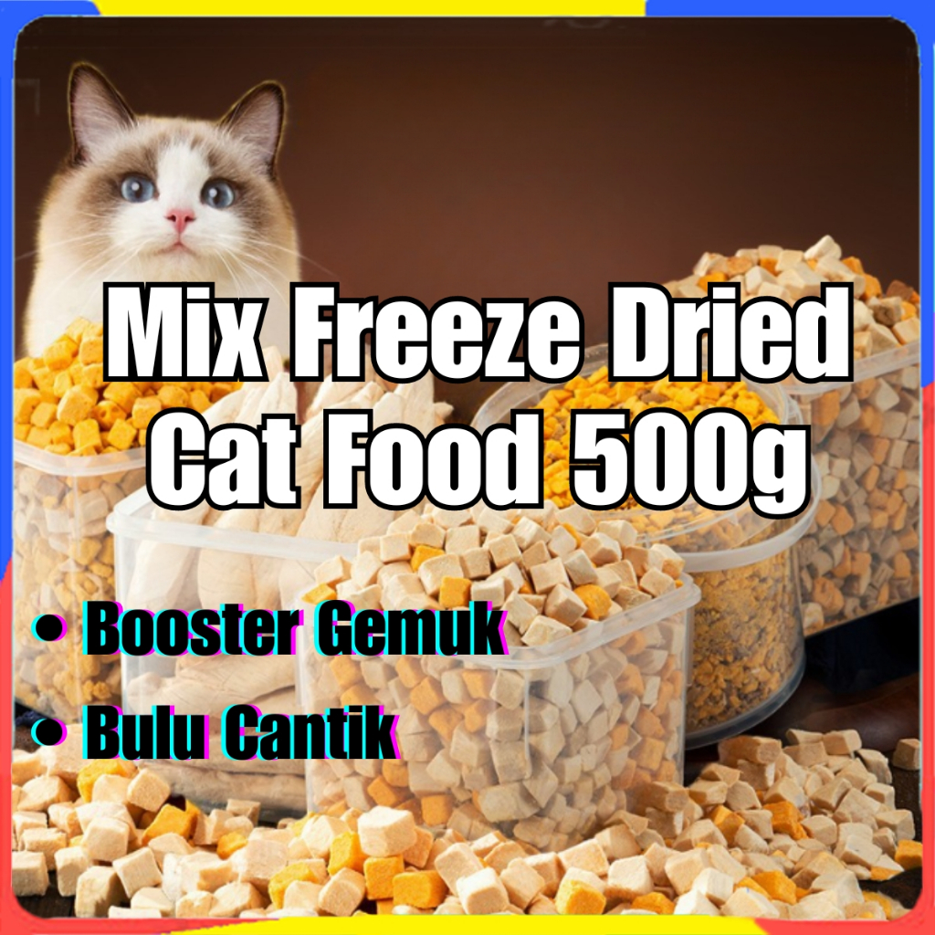 PETSEE Freeze Dried Cat Food Freeze Dried Chicken Cube for Cat 猫咪冻干 猫冻干