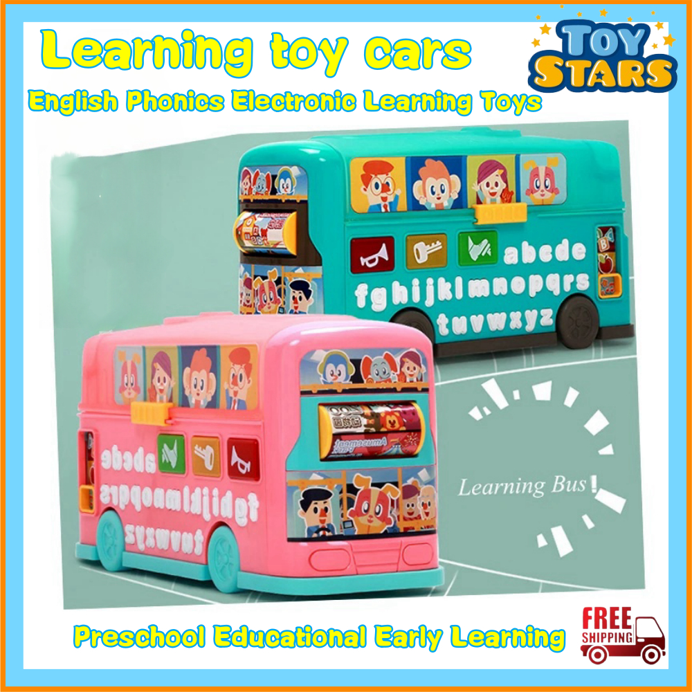TOY Operated toy Playtime Bus English Phonics Electronic Learning Toys ...