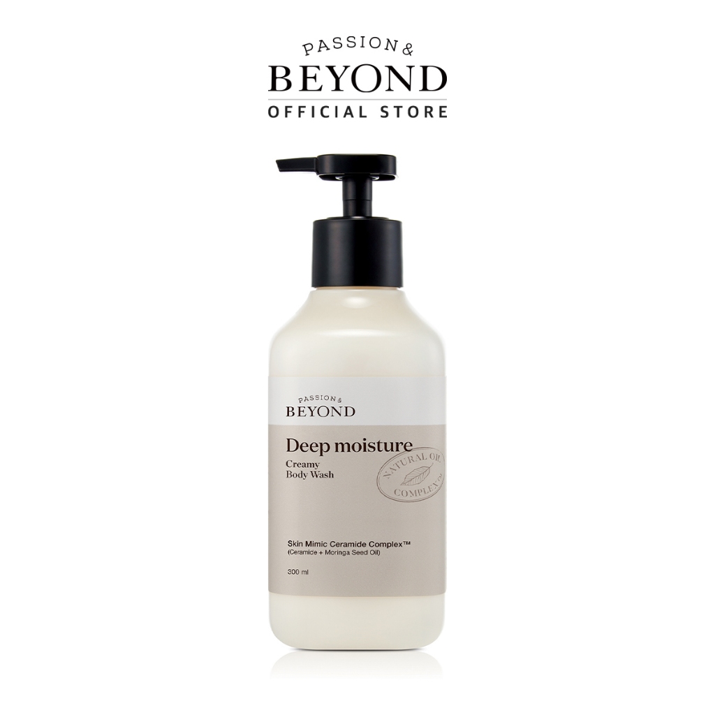 BEYOND Deep Moisture Creamy Body Wash 300ml - Moisturizing Non ...