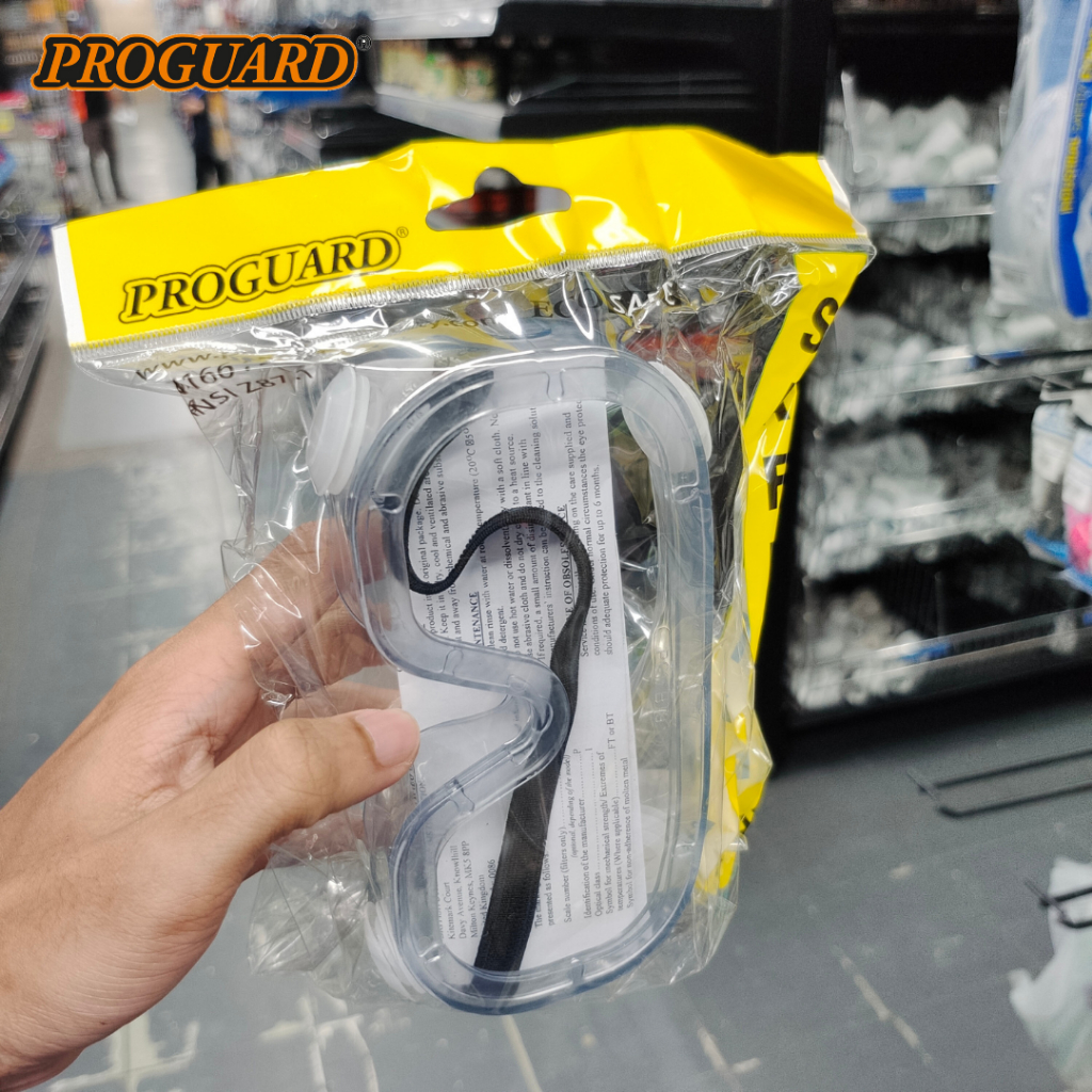 Proguard Classix-AF Anti-Fog Frosted Clear Chemical Safety Goggles ...