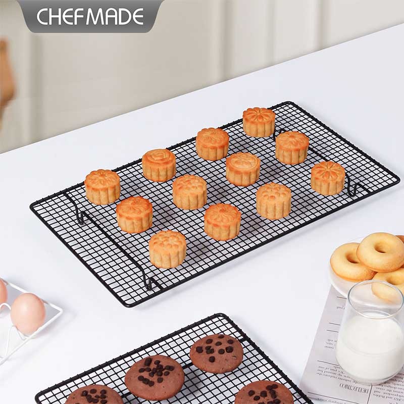 [CHEFMADE.os] 18-inch Non-Stick Cooling Rack Cake/Bread/Toast Cooling ...