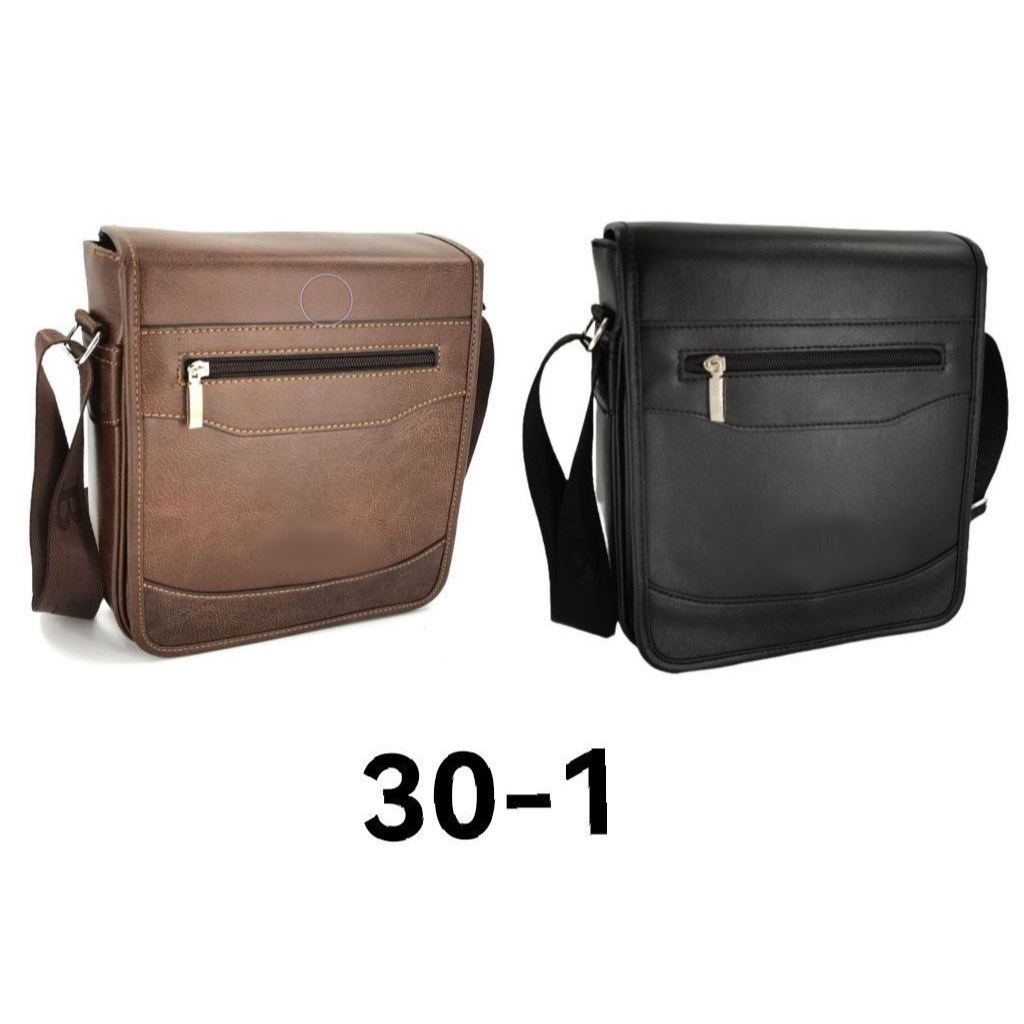 Leather Bag Genuine Sling Beg. Bag Men Shoulder Bag Sling Bag Kulit Asli beg sandang lelaki Beg bahu kulit asli beg lela Shopee Malaysia