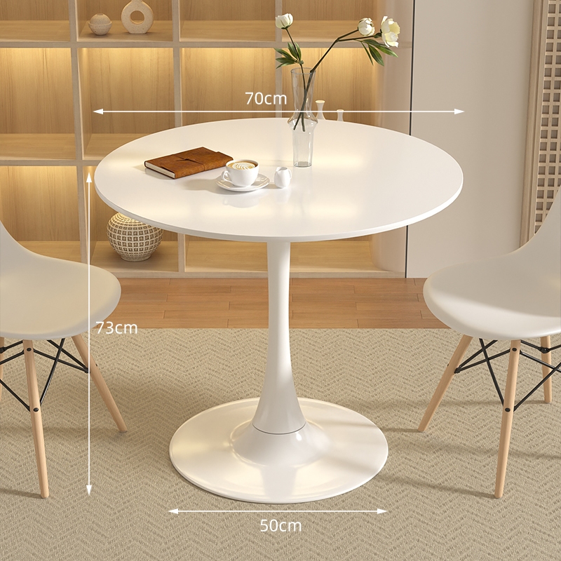 Nordic Round Table Balcony Coffee Table Office Discussion Table Eames ...
