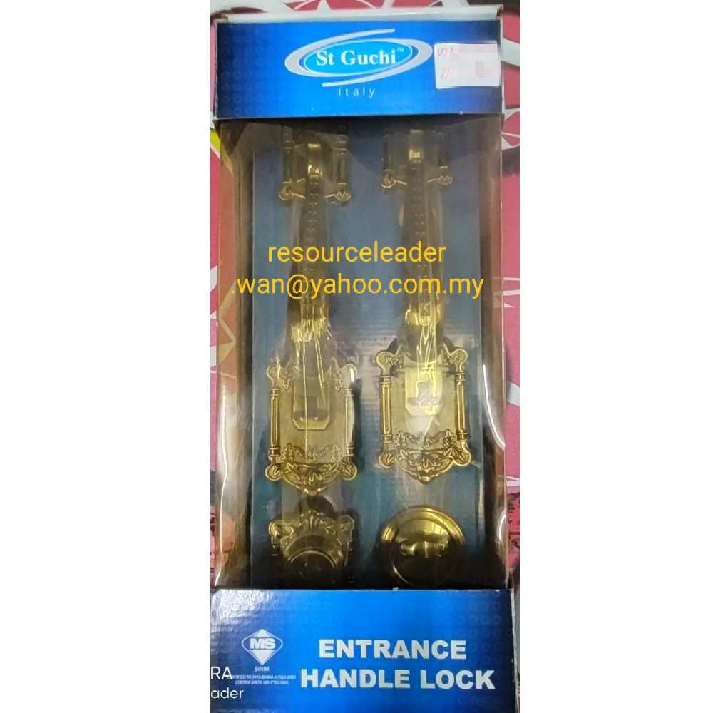 St Guchi SGTH-260 Heavy Duty Entrance Handle Gripset Lock | Shopee Malaysia
