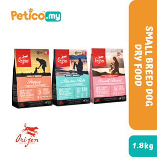 Orijen Dog 1.8kg Small Breed Dry Dog Food (Original/ Marine Fish/ Puppy ...