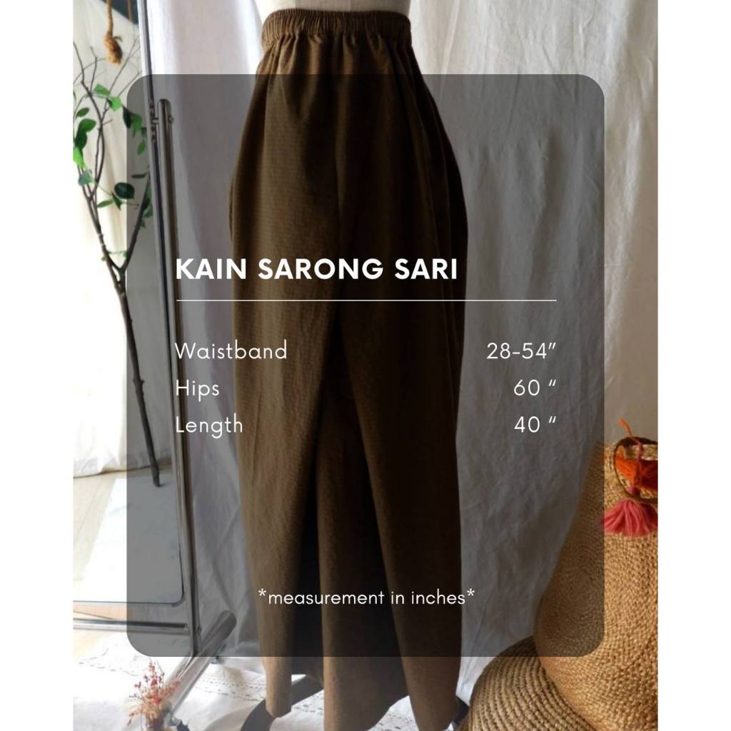 Kain Sarong Sari - RAYA 2024 | Shopee Malaysia