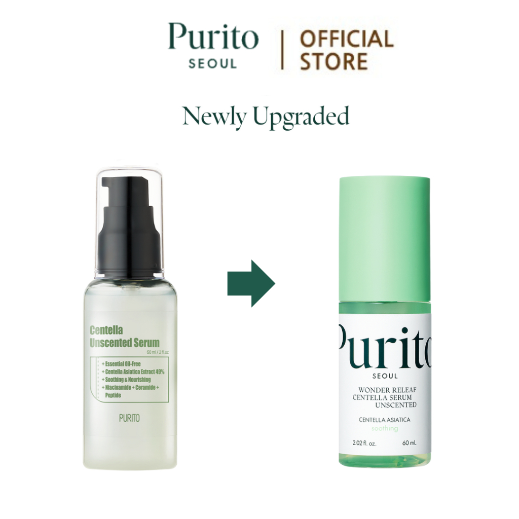 Purito Seoul Wonder Releaf Centella Serum [Unscented] 60ml *Free 2 ...