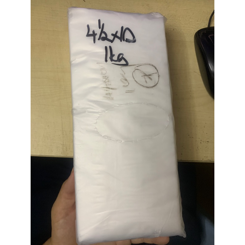 Th Plastic Hm Bag 1kg ± Plastik Bungkus Air 4 5x12” 5 5x12” 6x12