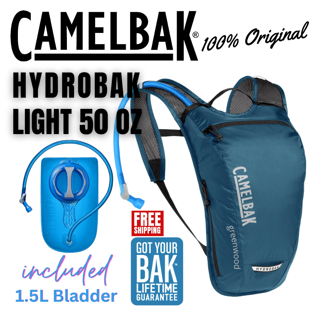 CAMELBAK Hydrobak Light 50oz for Men ( Original, 50oz Volume, Hydration