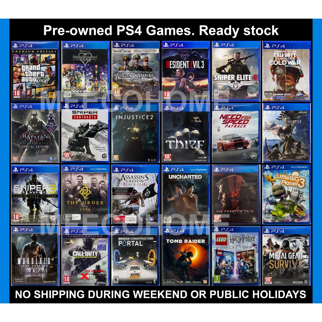 Original playstation games clearance on ps4