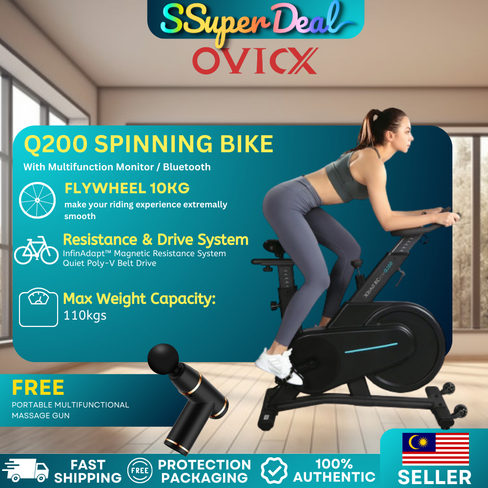 ovicx magnetic stationary spin bike