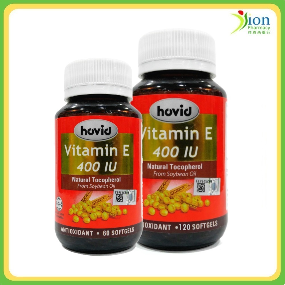 HOVID VITAMIN E 400 IU SOFTGEL Shopee Malaysia
