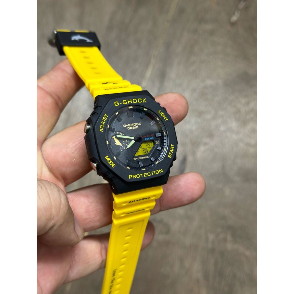 shock casio ga 2100 tmj hijau g shock