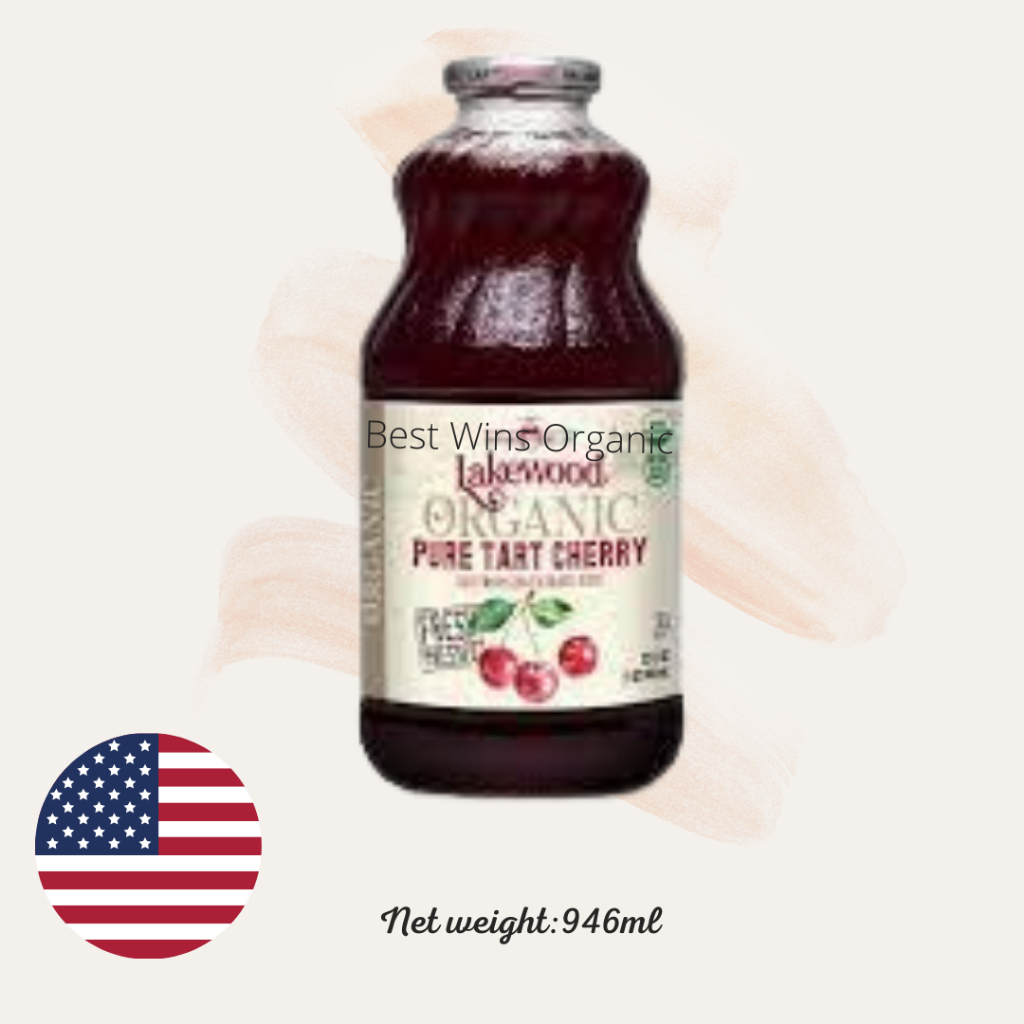 Lakewood Gluten Free Organic Pure Tart Cherry Juice (32oz) EXP DATE06/