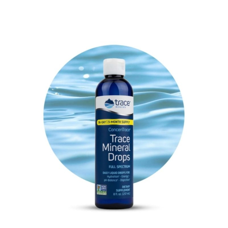 Trace Minerals ConcenTrace, Trace Mineral Drops, Full Spectrum, 8 fl oz