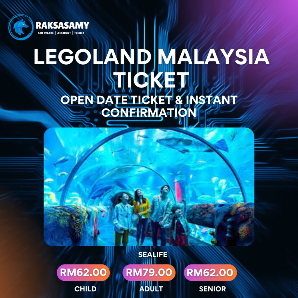 Tiket sea life legoland sale