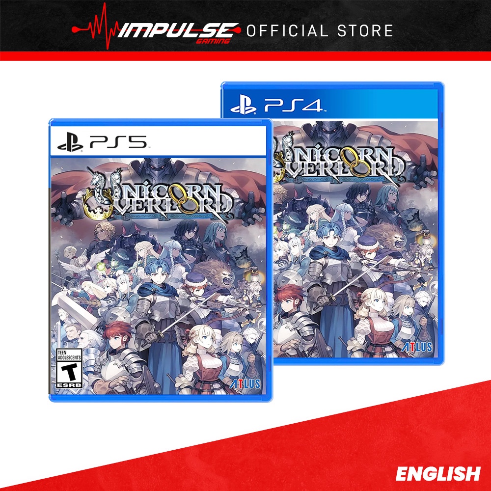 PS4/PS5 Unicorn Overlord Eng Version 聖獸之王 英文版 Shopee Malaysia