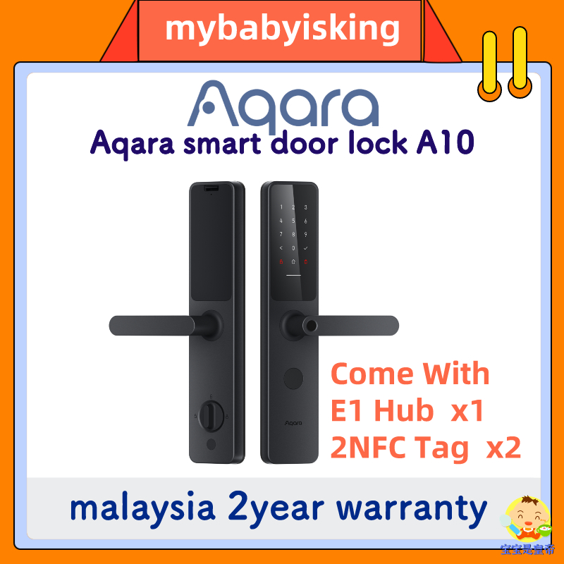 Aqara A100 Zigbee Edition With E1 Hub & 2 NFC Tag Global Version 智能门锁 ...