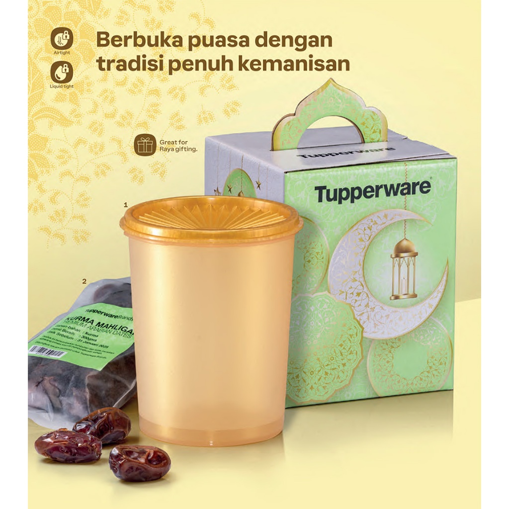 Tupperware Kurma Gift Set (with Gift Box) | Shopee Malaysia