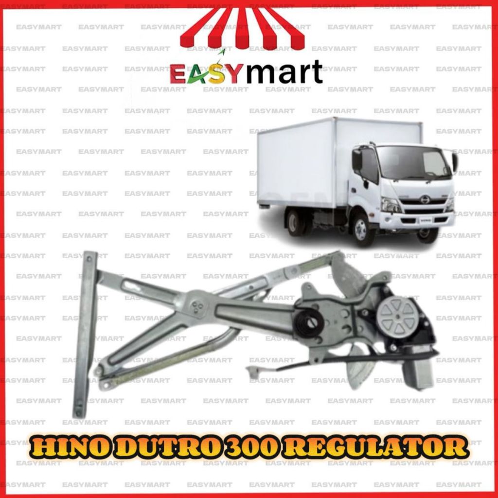 HINO DUTRO 300 SERIES POWER WINDOW GEAR MOTOR REGULATOR TINGKAP CERMIN ...