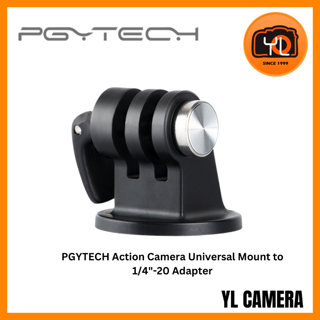 PGYTECH Action Camera Universal Mount to 1/4"20 Adapter (P18C032