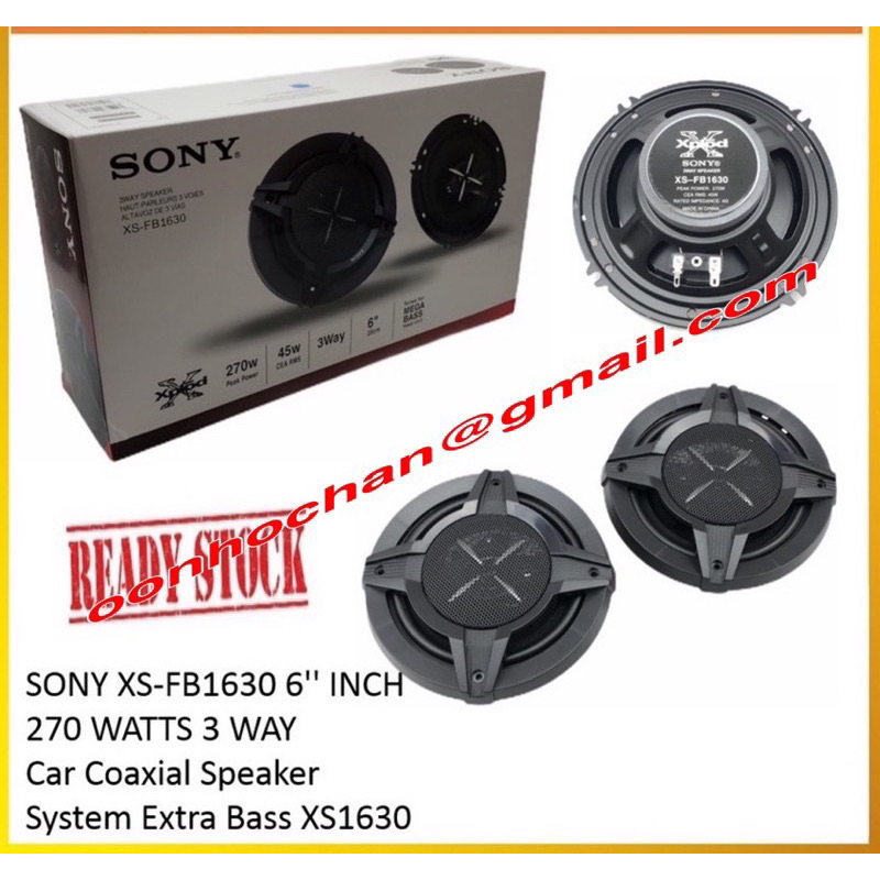 PIONEER TS-A1696S 400 WATT 6 INCH 3-WAY COAXIAL SPEAKER | Shopee Malaysia