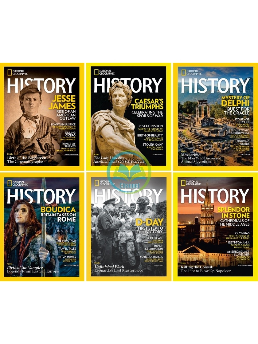 [eMagazine/PDF] National Geographic History – Full Year 2019 Issues ...