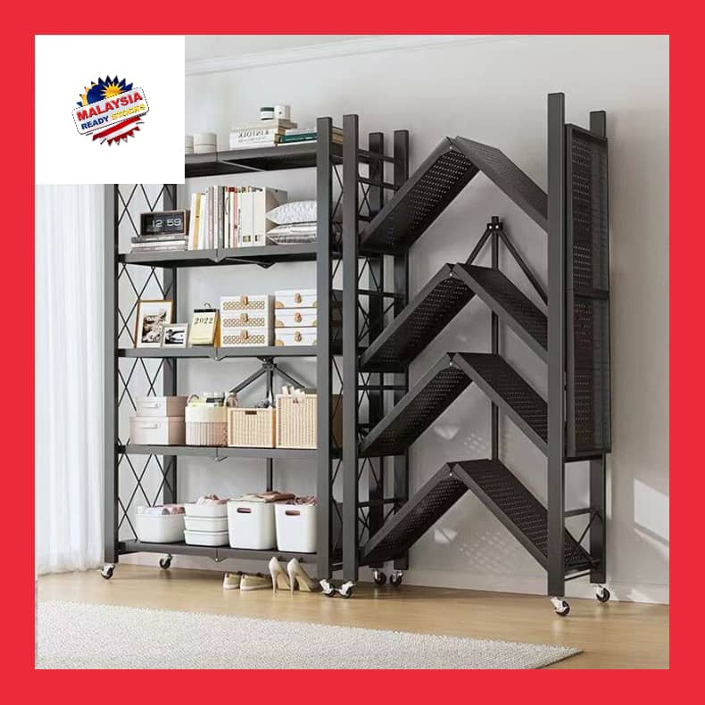 Portable Rack At Living Room, Bedroom Floor-to-ceiling Free of ...