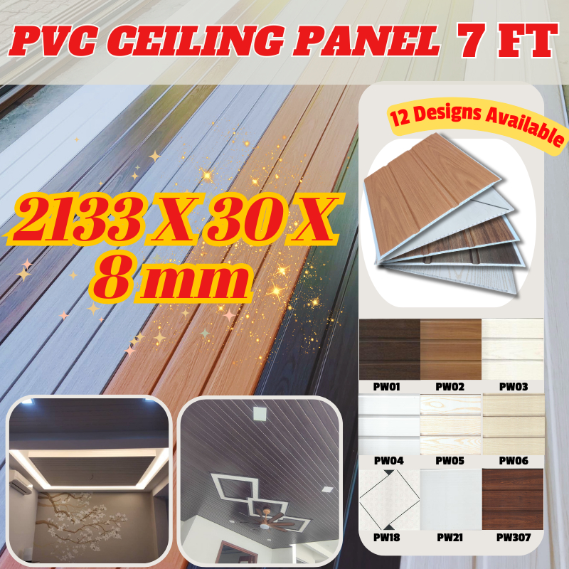 Pvc Ceiling, Easy D.I.Y , Ready Stock 7FT,Support Custom Made Up To ...